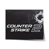 Plakát Counter Strike 2 Průstřel: 120x80 cm