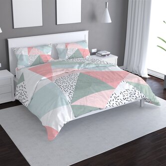 Povlečení Obrazce v něžných barvách: 140x200 / 90x70 Povlečení Obrazce v něžných barvách: 140x200 / 90x70
