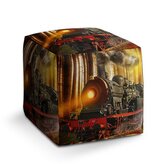 Taburet Cube Lokomotiva 2: 40x40x40 cm