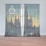 Záclony Noční Bradavice: 2ks 150x250cm