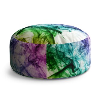 Taburet Circle Barevný efekt: 38x48 cm