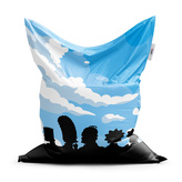 Sedací vak Classic Cartoon 2: 150x100 cm