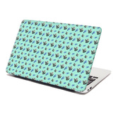 Samolepka na notebook kočky a rybičky: 38x26 cm