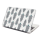 Samolepka na notebook Šedé stromky: 29x20 cm