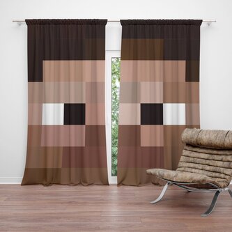 Závěs Blocks Obličej: 2ks 140x250cm Závěs Blocks Obličej: 2ks 140x250cm