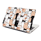 Samolepka na notebook Roztomilá zvířátka: 38x26 cm