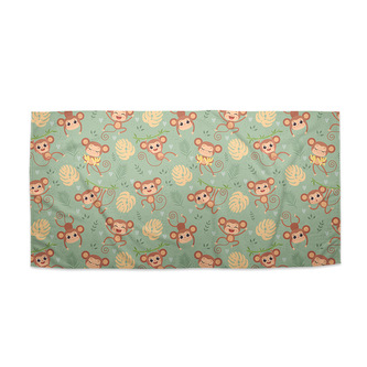 Ručník Roztomilé opičky: 30x50 cm