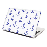 Samolepka na notebook Modré kotvy: 29x20 cm