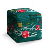 Taburet Cube Kostky: 40x40x40 cm