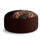 Taburet Circle Světelný efekt: 38x48 cm