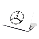 Samolepka na notebook Logo 1 Bílá: 29x20 cm