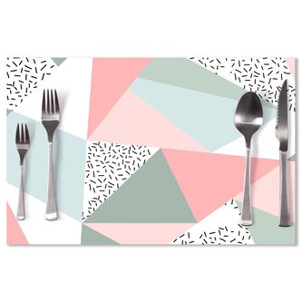 Prostírání Obrazce v něžných barvách: 40x30cm