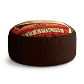 Taburet Circle Londýn 4: 38x48 cm