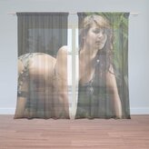 Záclony Svůdná žena: 2ks 150x250cm