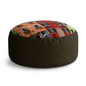 Taburet Circle Domky: 38x48 cm