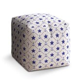 Taburet Cube Hvězdy a kotvy: 40x40x40 cm
