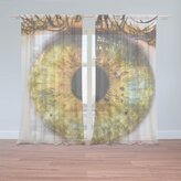 Záclony Oko: 2ks 150x250cm