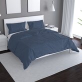 Povlečení Tmavě modrá: 140x220 / 90x70