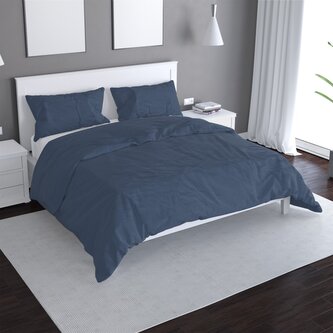 Povlečení Tmavě modrá: 140x220 / 90x70 Povlečení Tmavě modrá: 140x220 / 90x70