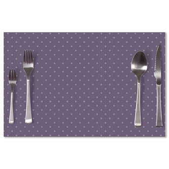 Prostírání Bílé čtverce: 40x30cm