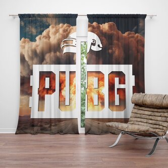 Závěs PUBG Exploze 1: 2ks 140x250cm Závěs PUBG Exploze 1: 2ks 140x250cm