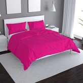 Povlečení Sytě růžová: 140x220 / 90x70