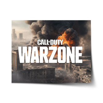 Plakát Call of Duty Warzone - město: 120x80 cm