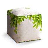 Taburet Cube Listy: 40x40x40 cm