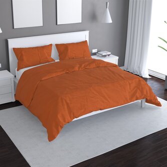 Povlečení Cihlově oranžová: 140x220 / 90x70 Povlečení Cihlově oranžová: 140x220 / 90x70