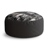 Taburet Circle Pohled z mrakodrapu: 38x48 cm