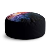 Taburet Circle Vesmírná záře: 38x48 cm