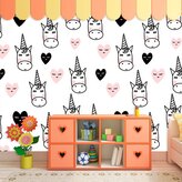 Tapeta Hlava jednorožce: 336x220 cm