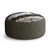 Taburet Circle Maják ve vlnách: 38x48 cm