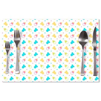 Prostírání Dudlíky a body: 40x30cm