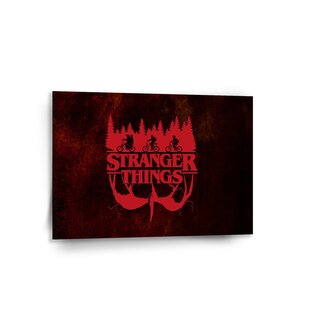 Obraz Stranger Things Red: 90x60 cm