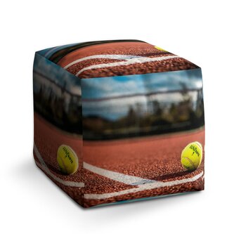 Taburet Cube Tennis: 40x40x40 cm Taburet Cube Tennis: 40x40x40 cm