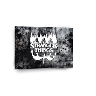 Obraz Stranger Things White: 90x60 cm