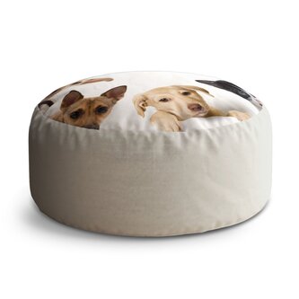 Taburet Circle Štěňátka a koťátka: 38x48 cm