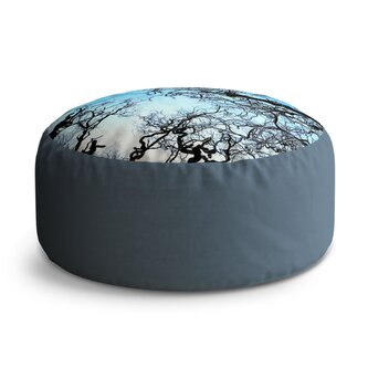 Taburet Circle Holé větve: 38x48 cm