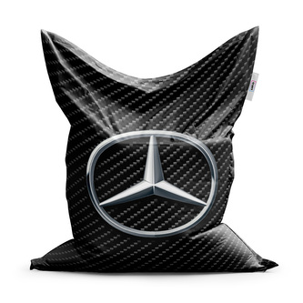 Sedací vak Classic Logo 4 Carbon: 150x100 cm Sedací vak Classic Logo 4 Carbon: 150x100 cm