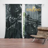 Závěs CS:GO Voják 1: 2ks 140x250cm