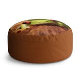 Taburet Circle Zelená žába: 38x48 cm