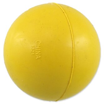 Hračka Dog Fantasy míček tvrdý žlutý 5cm