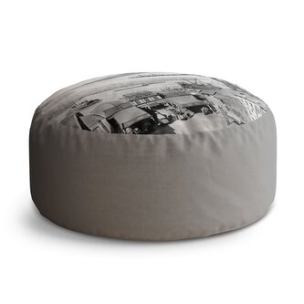 Taburet Circle Stavba mostu: 38x48 cm Taburet Circle Stavba mostu: 38x48 cm