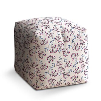 Taburet Cube Jeřabiny: 40x40x40 cm Taburet Cube Jeřabiny: 40x40x40 cm