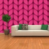 Tapeta Pletení ve fuchsiové barvě: 336x220 cm