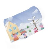 Deka Prasátko Pepina Zima: 190x140 cm