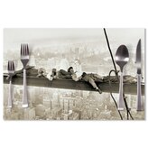 Prostírání Ležící zedníci na traverze: 40x30cm