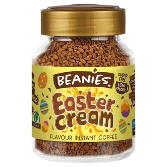Beanies ochucená instantní káva Easter Cream 50g Beanies ochucená instantní káva Easter Cream 50g