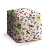 Taburet Cube Malování 2: 40x40x40 cm